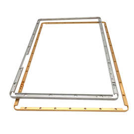 外接广告机铝外框电视机教育机铝边框 来图来样制作 长机CNC加工