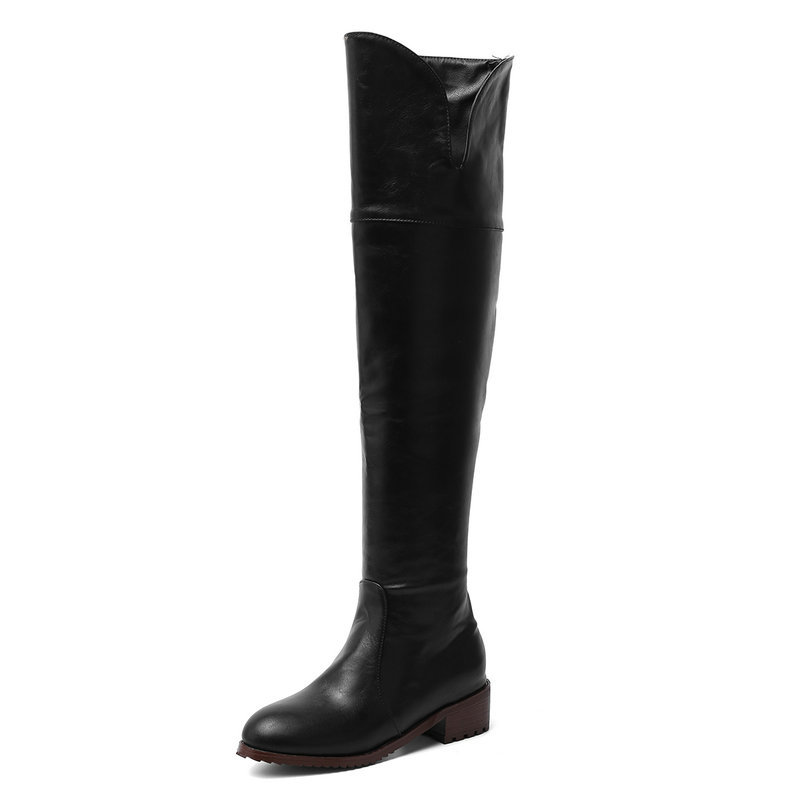F9903 990K BOOT CỔ CAO NỮ CHETDPE CỔ CAO QUA GỐI MÙA XUÂN THU ĐÔNG GIÀY DÉP NỮ G03 SẢN PHẨM MỚI