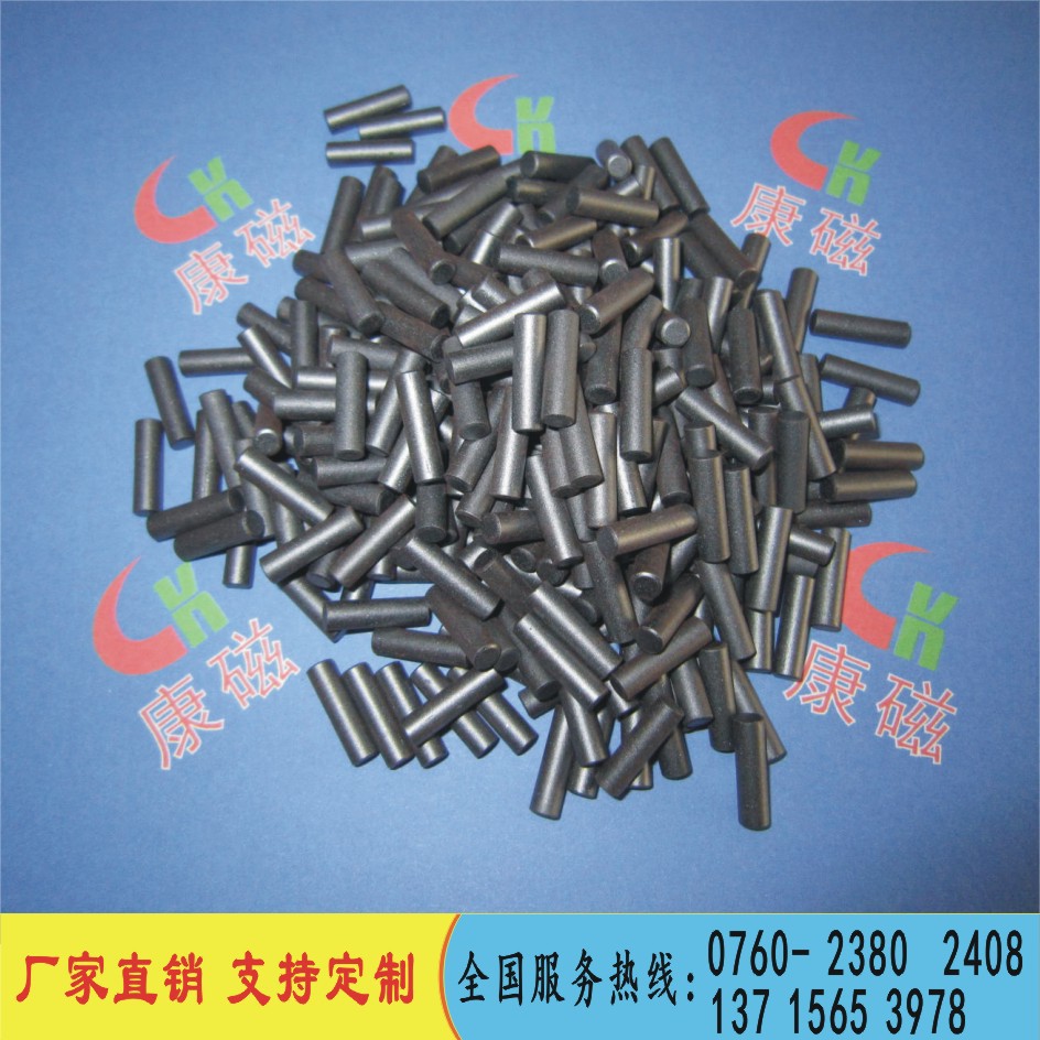 抗干扰镍锌磁棒磁芯R8*18.5 黑色磁棒    厂家生产供应