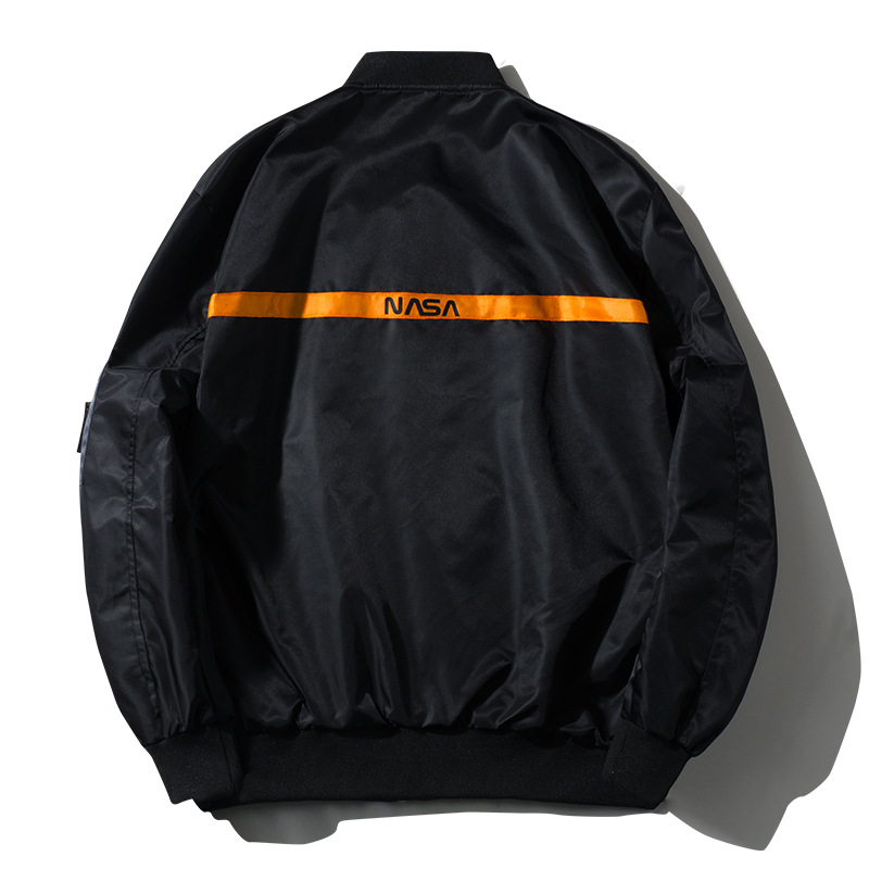 2023 invierno Amazon nuevos hombres Chaqueta de algodón acolchado NASA Joint pilot stand collar chaqueta más tamaño pareja ropa de trabajo