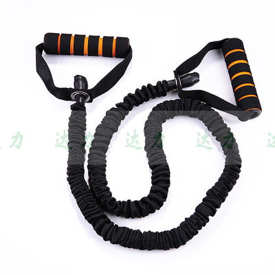 厂家直销tpe一字拉力绳套装防断拉力器多功能一字形健身弹力绳|ms