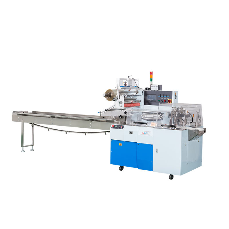 新科力机械 往复式带托盒苹果包装机  新鲜水果包装机