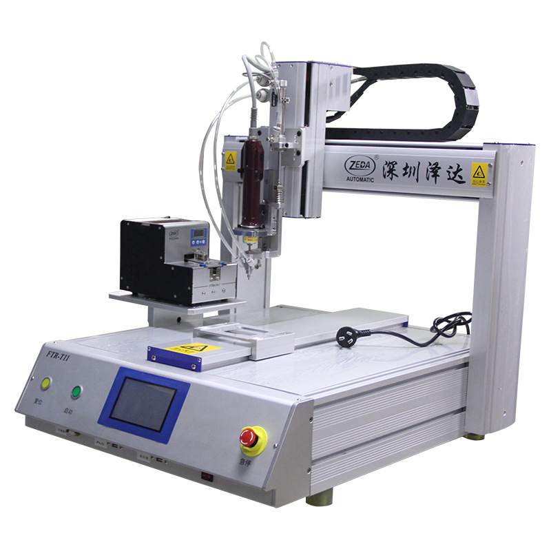 FTR-T11单Y单Z自动锁平台 深圳泽达 非标定做桌面拧螺丝终身维护