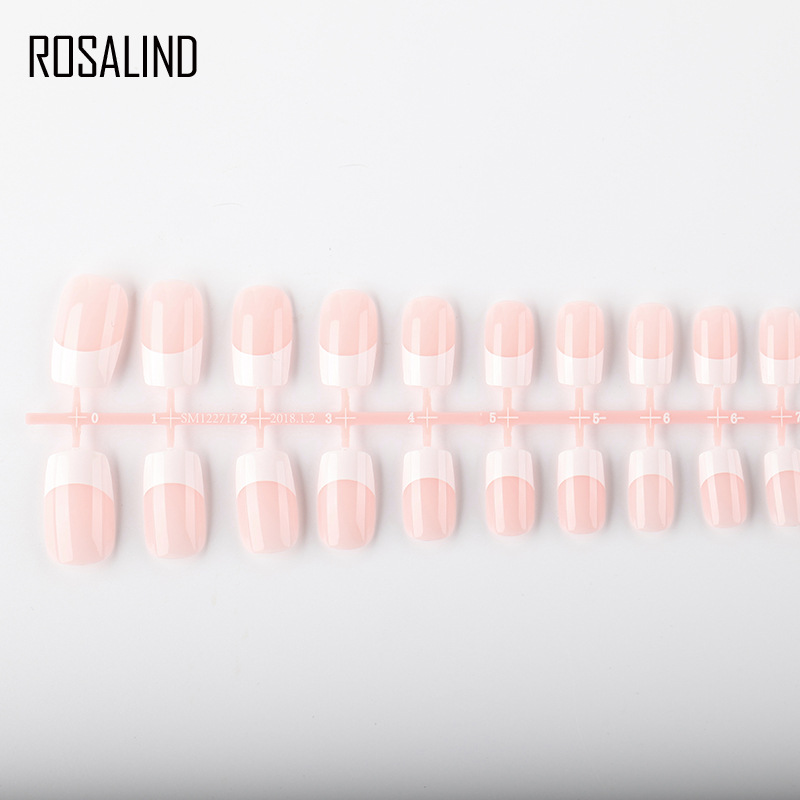 Rosadind指甲片成品防水穿戴式假指甲 抖音网红同款指甲贴片 甲片