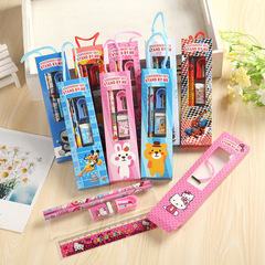 Primary school students pencil stationery combination set school supplies Kindergarten Children's Day birthday gift Prize wholesale