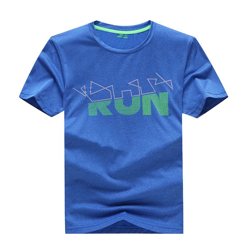 Summer quick dry travel elastic sports children's short sleeve…