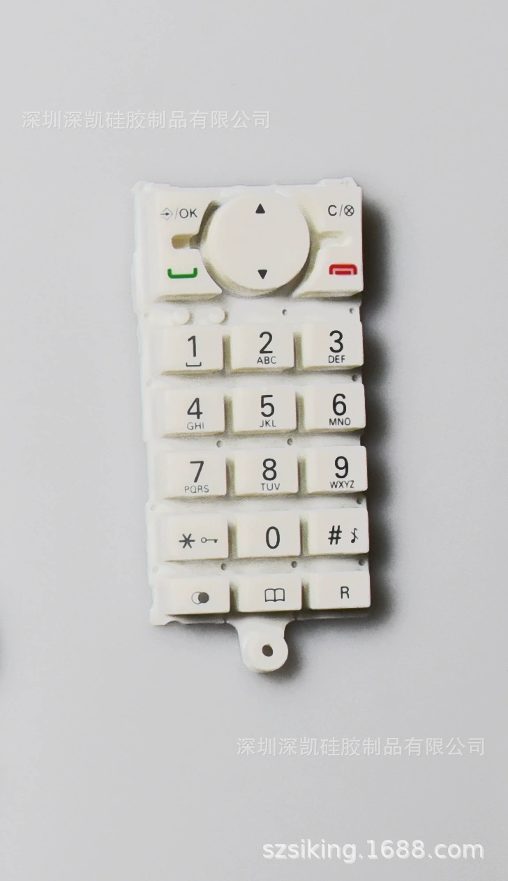 Rubber switch key, remote control, silicone silicone mold