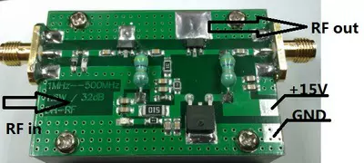 1MHz-700MHZ 3.2W放大器HF FM VHF UHF调频发射 宽带射频功放高频