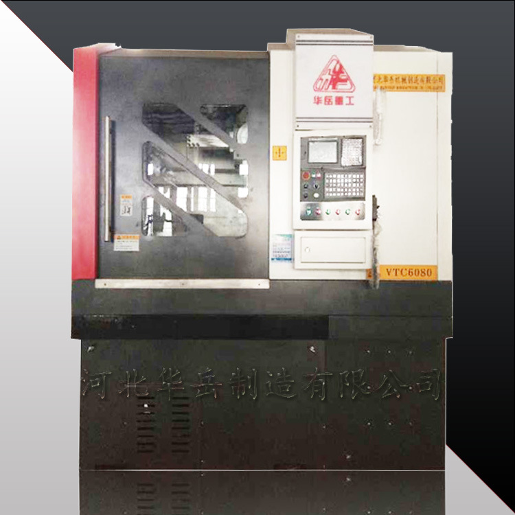 数控立车厂家简易精密车床小型立式车床功能高