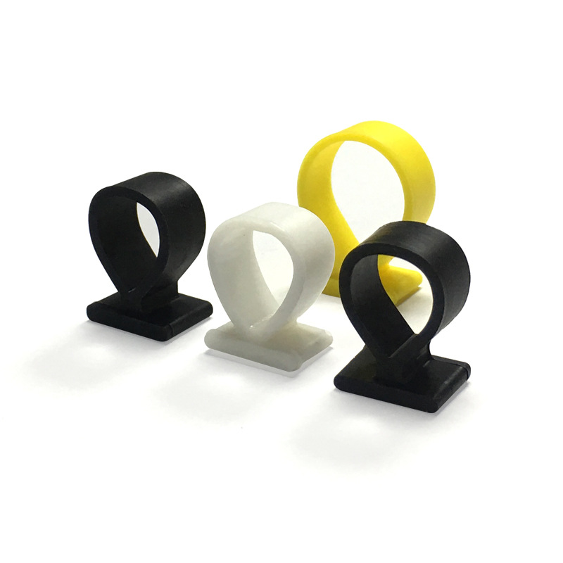 厂家批发彩盒硅胶挂钩 包装礼盒软胶挂勾 吸塑盒挂钩吊扣卡盒提扣