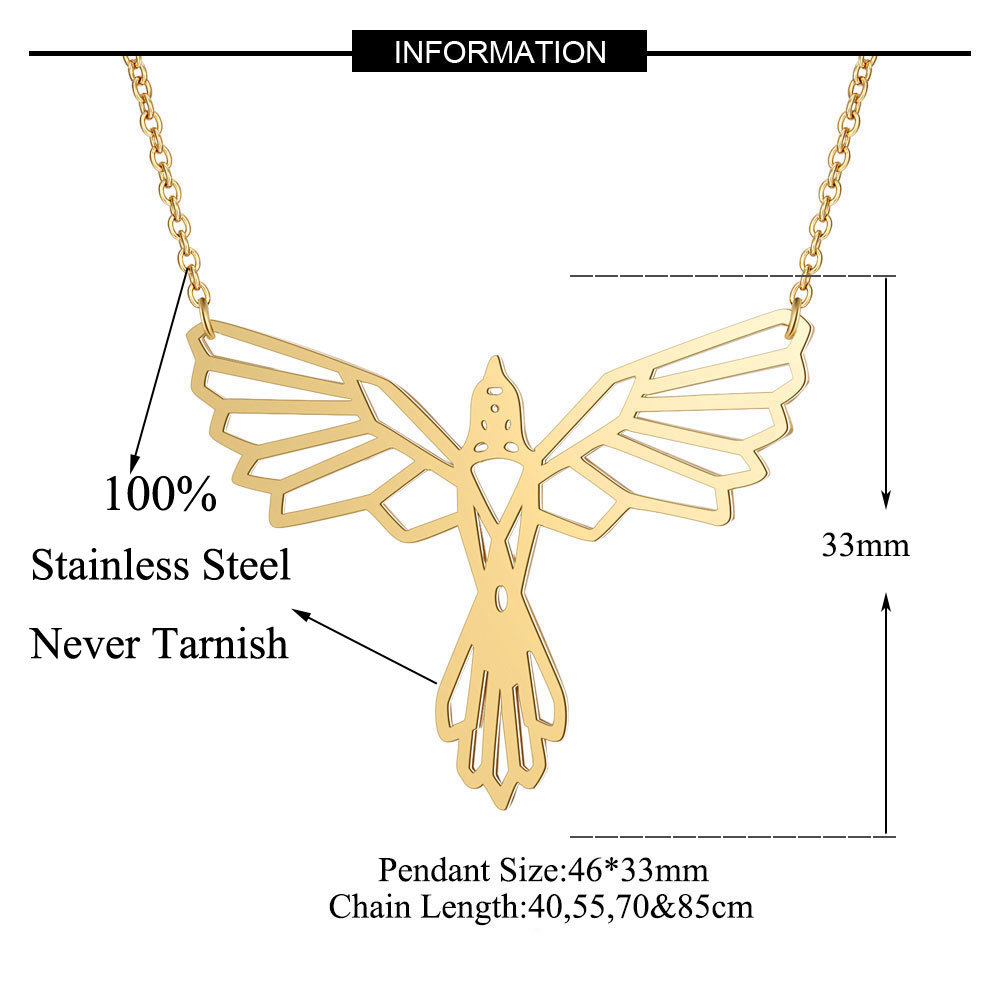 Phoenix Pendant Necklace