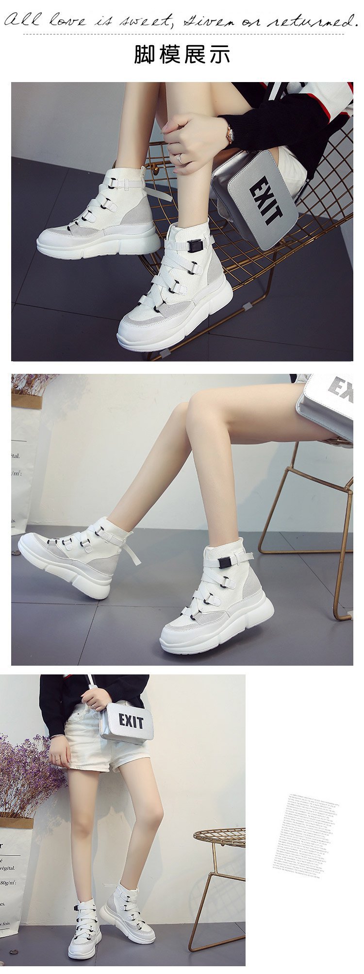 Bottes femme en Tissu - Ref 3355199 Image 11