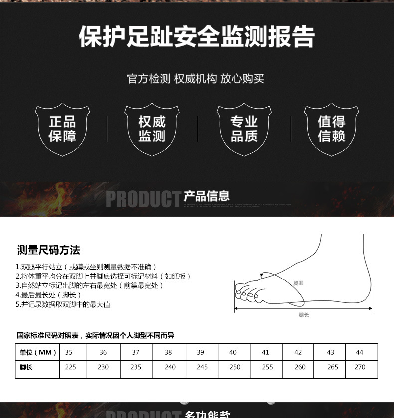 Chaussures de sécurité - Dégâts de perçage - Ref 3405128 Image 7