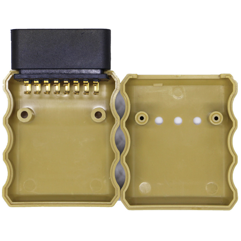 obd外壳 obd插头汽车连接器插头 可定制