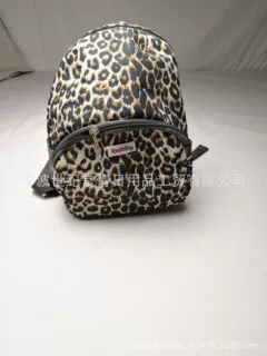 儿童书包幼儿园1-3-5岁小宝宝双肩包mini潮流个性豹纹防走失背包.
