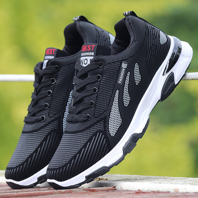 2019新款秋冬季男士運動鞋跑步休閑鞋工作低幫男鞋潮板鞋子現貨