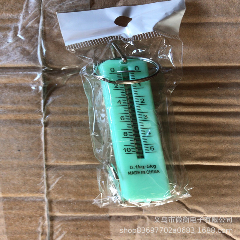 2019 nueva escala portátil escala de resorte 5 kg escala mecánica