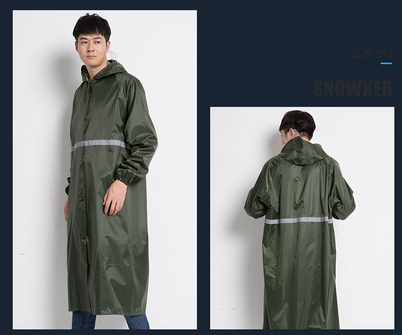 连体雨衣,长款雨衣,反光雨衣,劳保雨衣