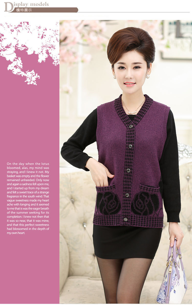 Gilet femme en Laine - Ref 3317338 Image 16