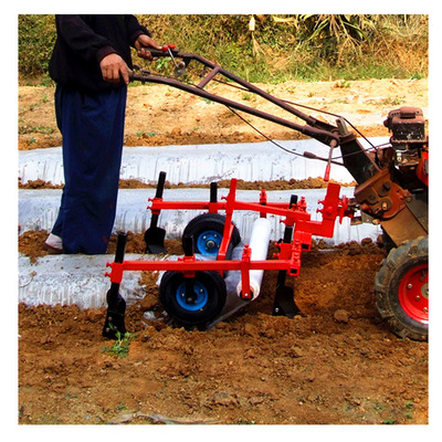 Tobacco cover Mulch film machine heighten mulch applicator automatic walk