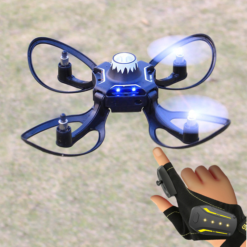 Toys Same item Gesture Induction UAV fold aircraft Aerocraft Body sensation control remote control aircraft