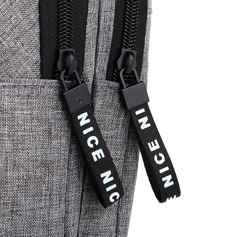 가슴 가방 2019 새로운 한국 유행 캐주얼 가방 야외 작은 배낭 유행 남성 어깨 크로스 바디 허리 가방