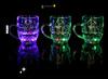 Pour water and light cup colorful acrylic light -glowing water cup water induction skull cup new special strange toys