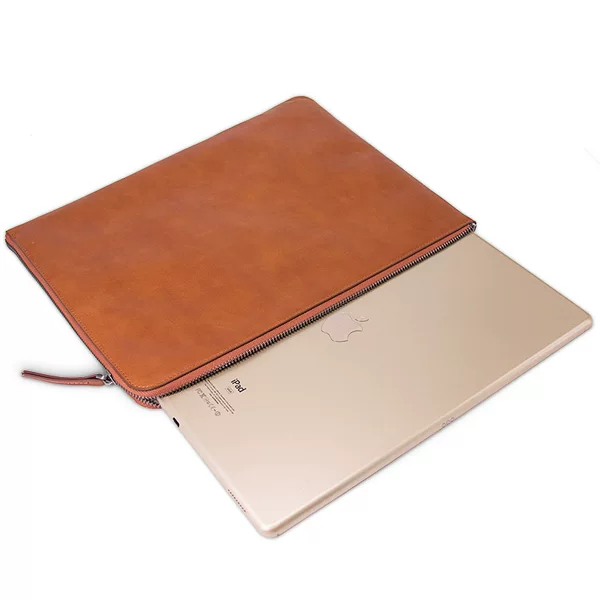 Factory wholesale tablet computer leather case Apple ipad protective case liner bag customization document computer bag customization