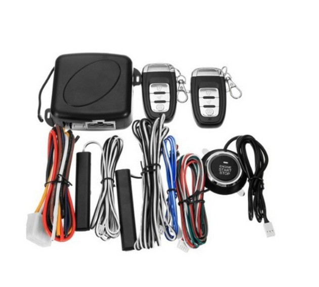 Keyless Entry Engine Start stop Push Button镖鹰SQ886一键启动