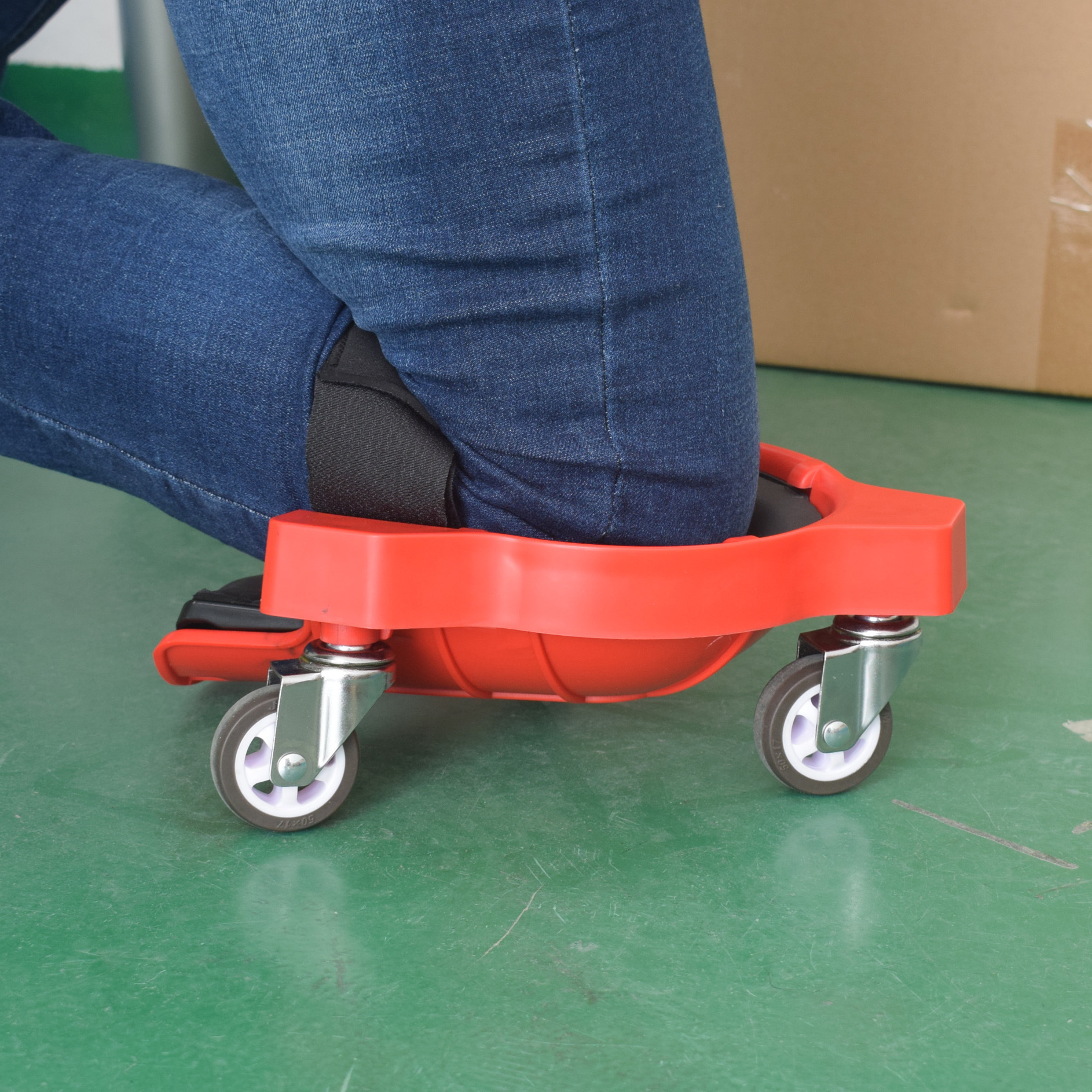 多功能滑动护膝 Rolling Knee Pad 方便省力万向轮移动木工跪垫详情8
