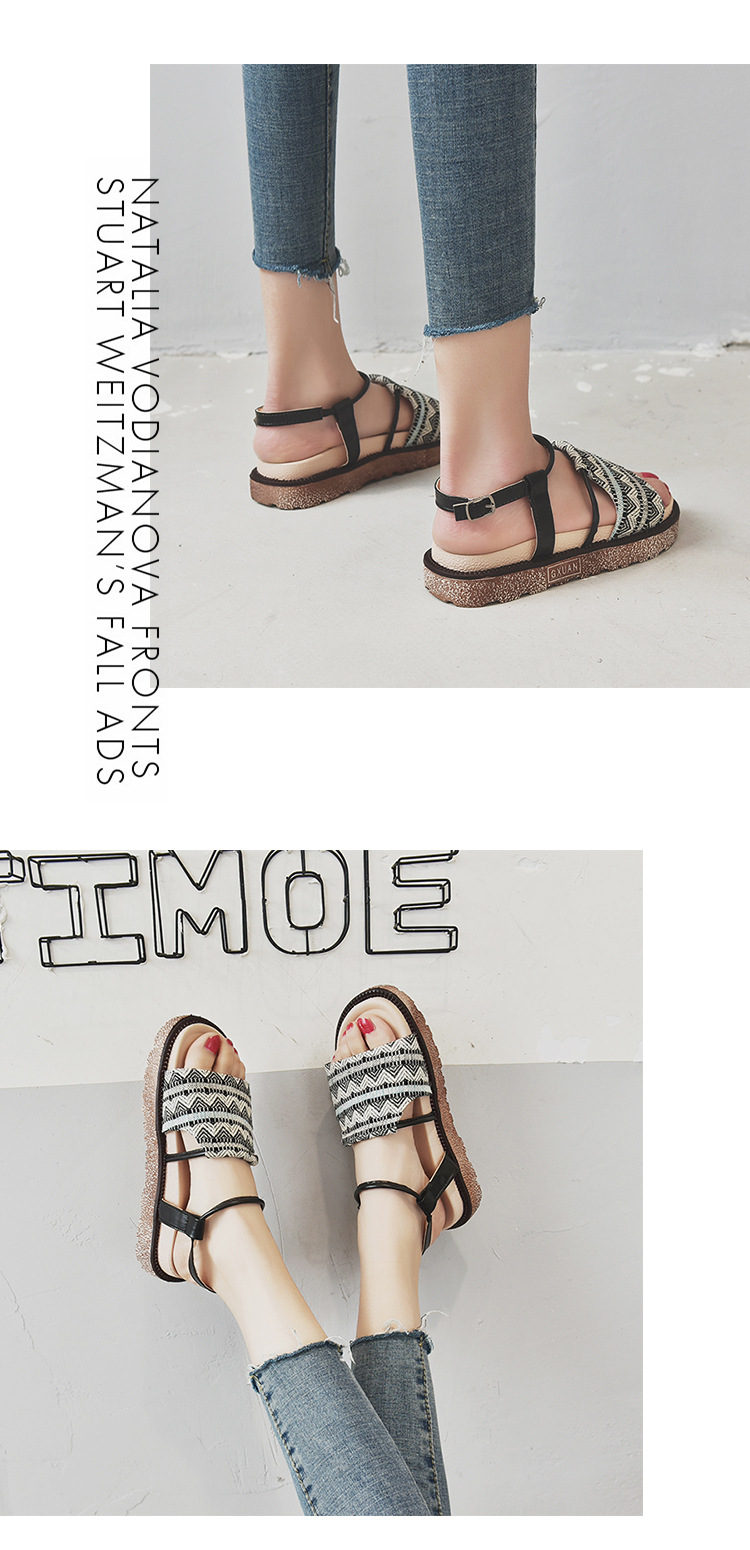 Chaussures été pour femme en Caoutchouc - Ref 3346924 Image 14