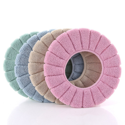 Pumpkin Toilet mat Potty sets Plush Toilet sets winter thickening keep warm currency Potty sets Potty pad