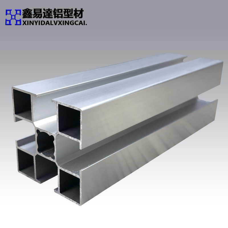 鑫易达铝型材 4040国标1.5银白工业铝合金型材批发 厂家免费切割