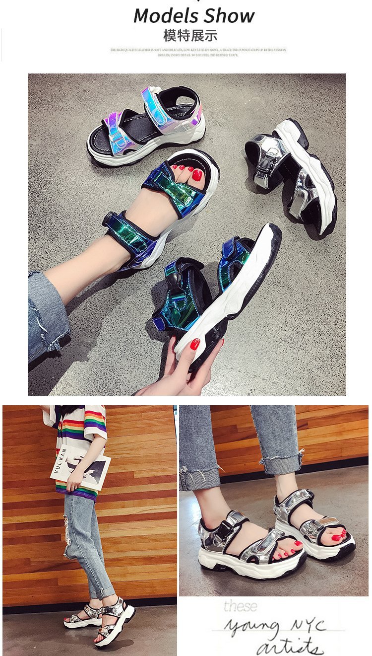 Chaussures été pour femme en TPR - Ref 3345599 Image 11