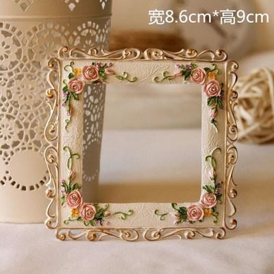 长方装饰贴墙贴保护套开关贴欧式树脂装饰套开关型9*8.6|ru