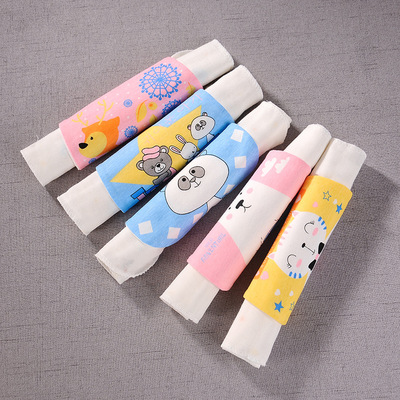 2019 new pattern Suction Hanjin Cotton girdle baby girdle Medium and small four layers Gauze