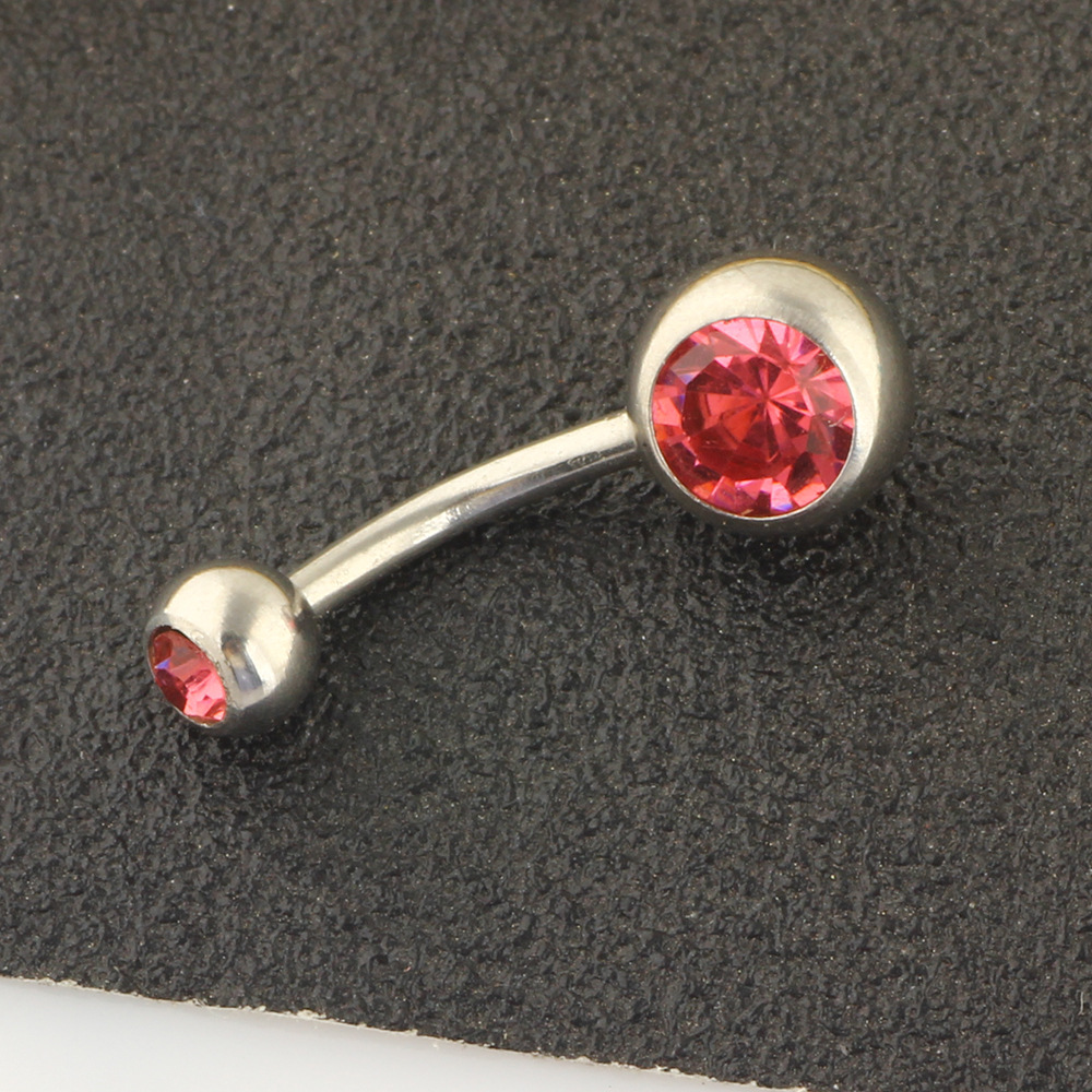 Amazon Hot Sale 4-8 Piece Stainless Steel Clay Belly Button Rings Set - Body Piercing Jewelry detail image 26