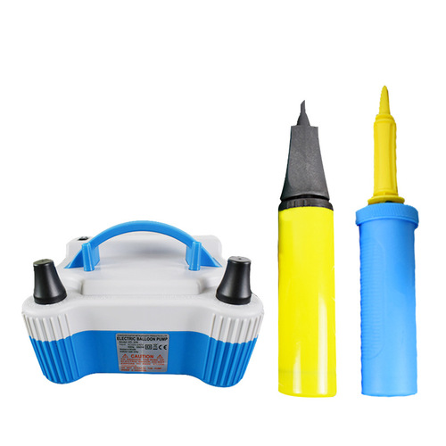 Electric balloon double-hole air pump New generation long fast and convenient mini hand-push pump