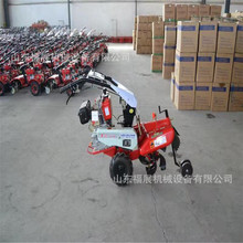 186柴油开沟培土机 电启动手扶式旋耕除草机 大葱种植开沟培土机
