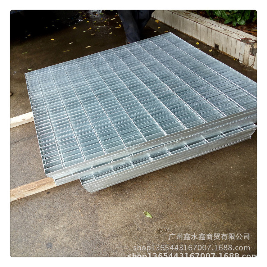钢格板厂家供钢格栅 热镀锌格栅板 齿形  钢格板 沟盖板踏步