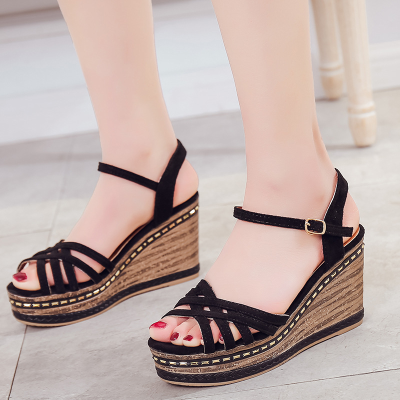 Chaussures été pour femme en Caoutchouc - Ref 3345511 Image 61