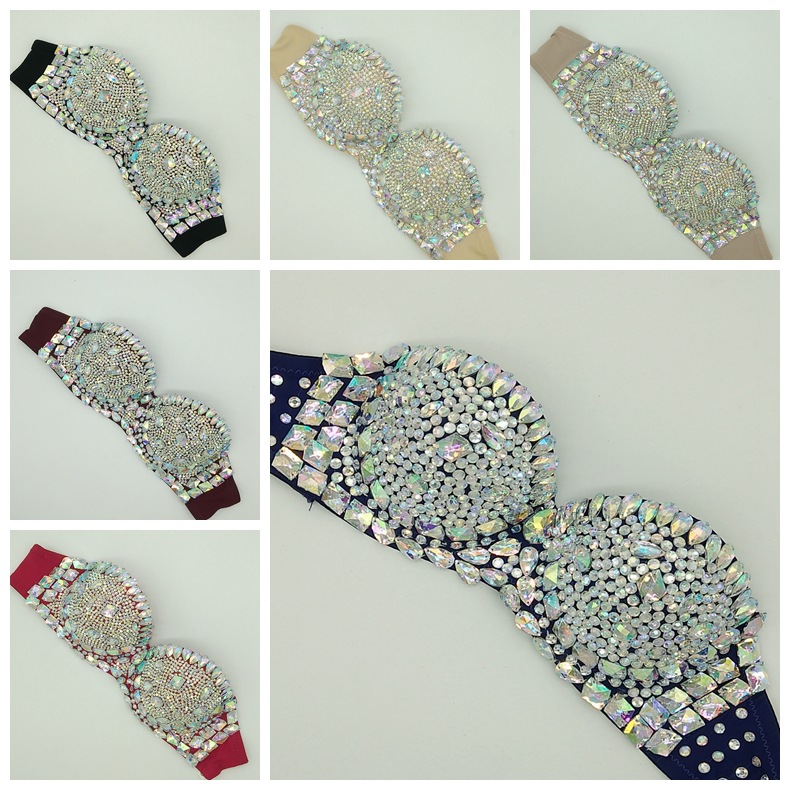 GraceChic GraceChic 2019 Costume da bagno con strass Nuovo bikini Abbigliamento da discoteca Abito di alta gamma Lingerie_voghion.com