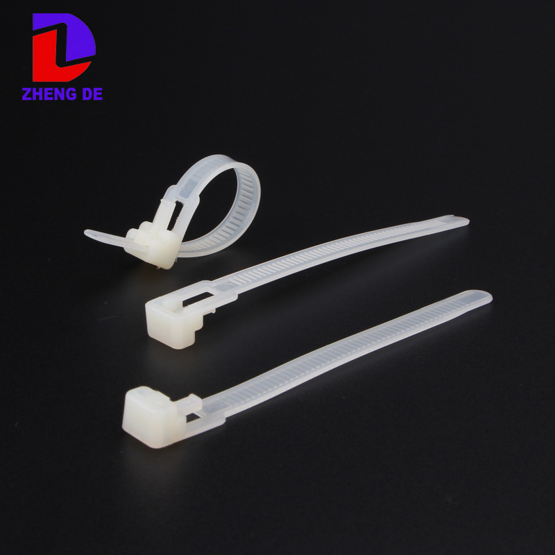 厂家直销可松式尼龙扎带8*100 宽度7.6mm活扣扎带 可退式束线带