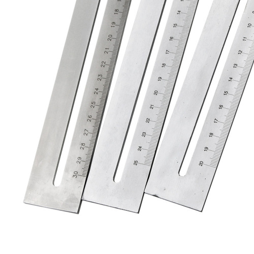 Marking square ruler 0-200-250-300mm marking ruler ruler woodworking marking ruler marking ruler