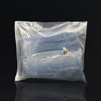 Clothing zipper bag transparent packing Zipper bag PEVA clothing packing zipper Self sealing bag Can be customized