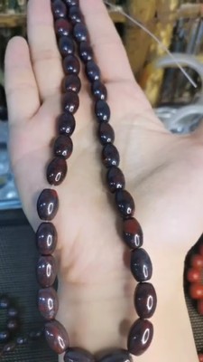 Xinjiang Red Meteorite Beads 8mm *12mm