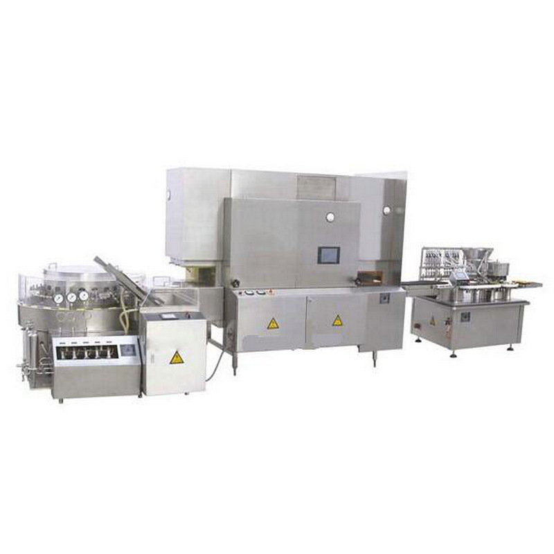 全自动高速口服液灌装机 灌装加塞轧盖一体机 液体灌装机 可定制