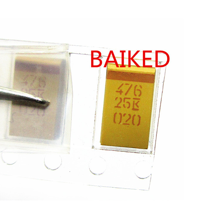 钽电容476 47UF 25K 7343 10% 20% D档 KEMET T491D476K025AT原装