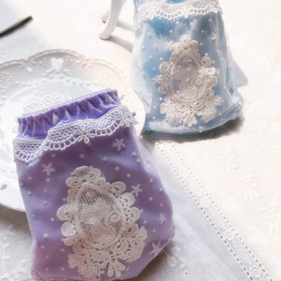 新品外贸原单纯色可爱内裤 隐形透气无痕女士内裤 牛奶丝少女内裤