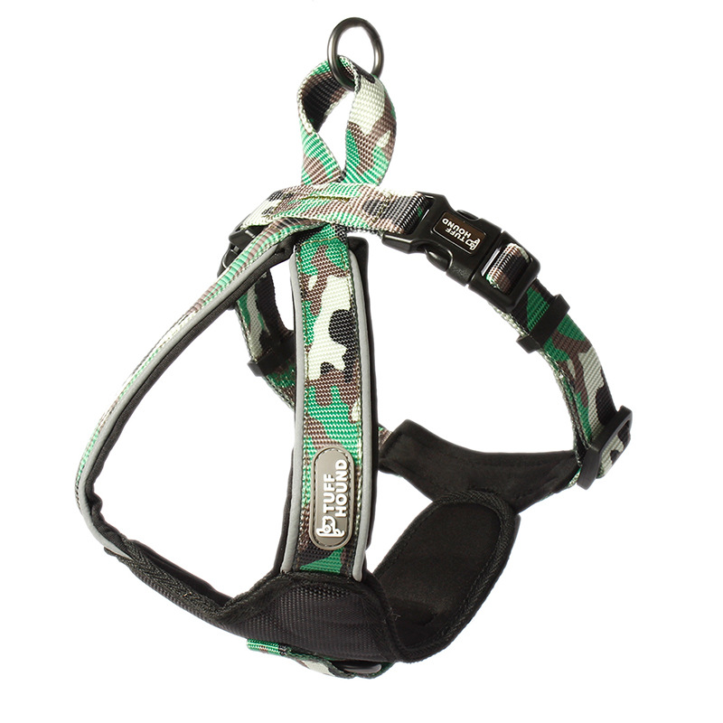 TUFFHOUND狗狗胸背带背心式迷彩狗背带狗链狗绳批发宠物用品